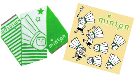 mintonグッズ