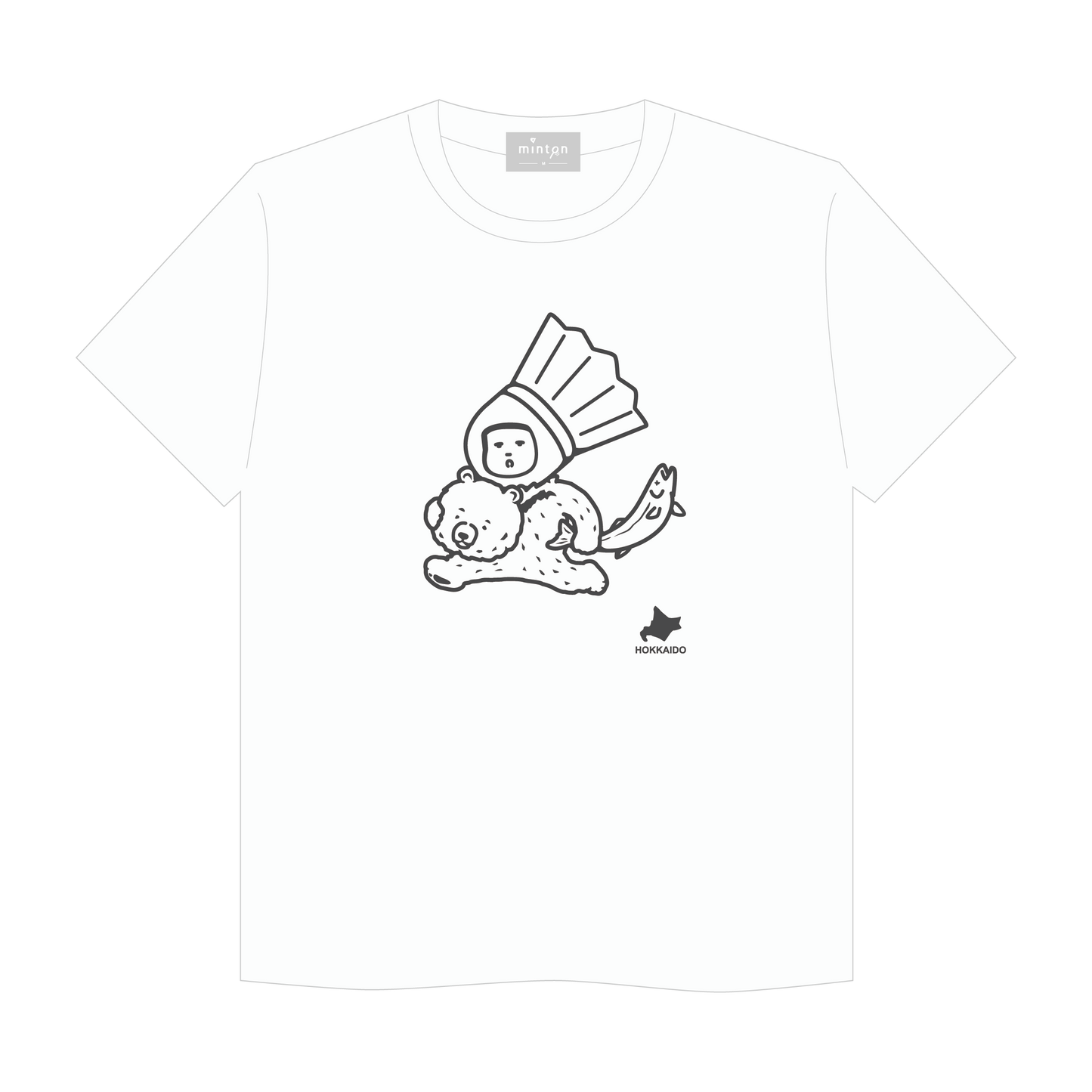 minton ご当地Tシャツ (北海道)