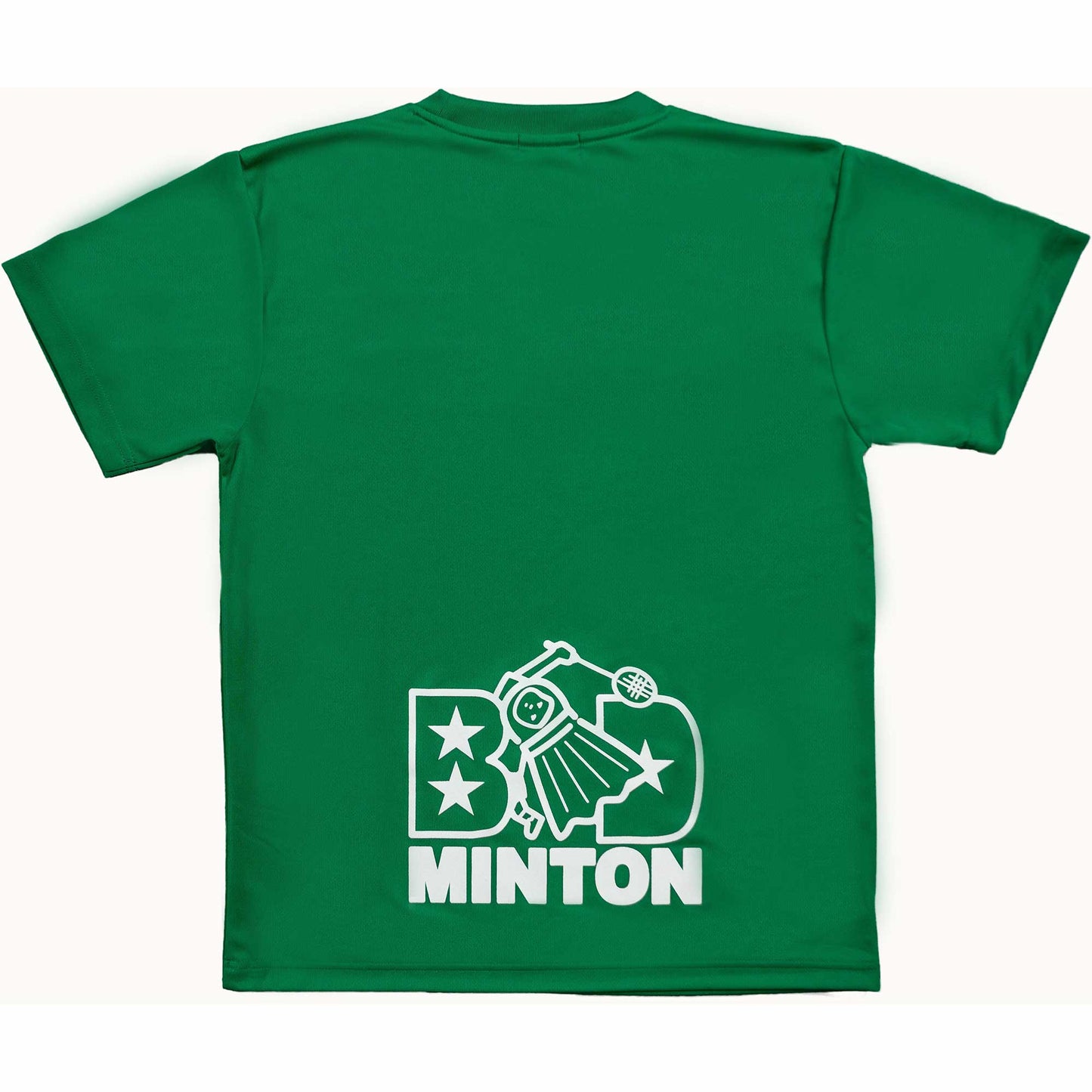【売り尽くしセール対象】minton 背面スターTシャツ