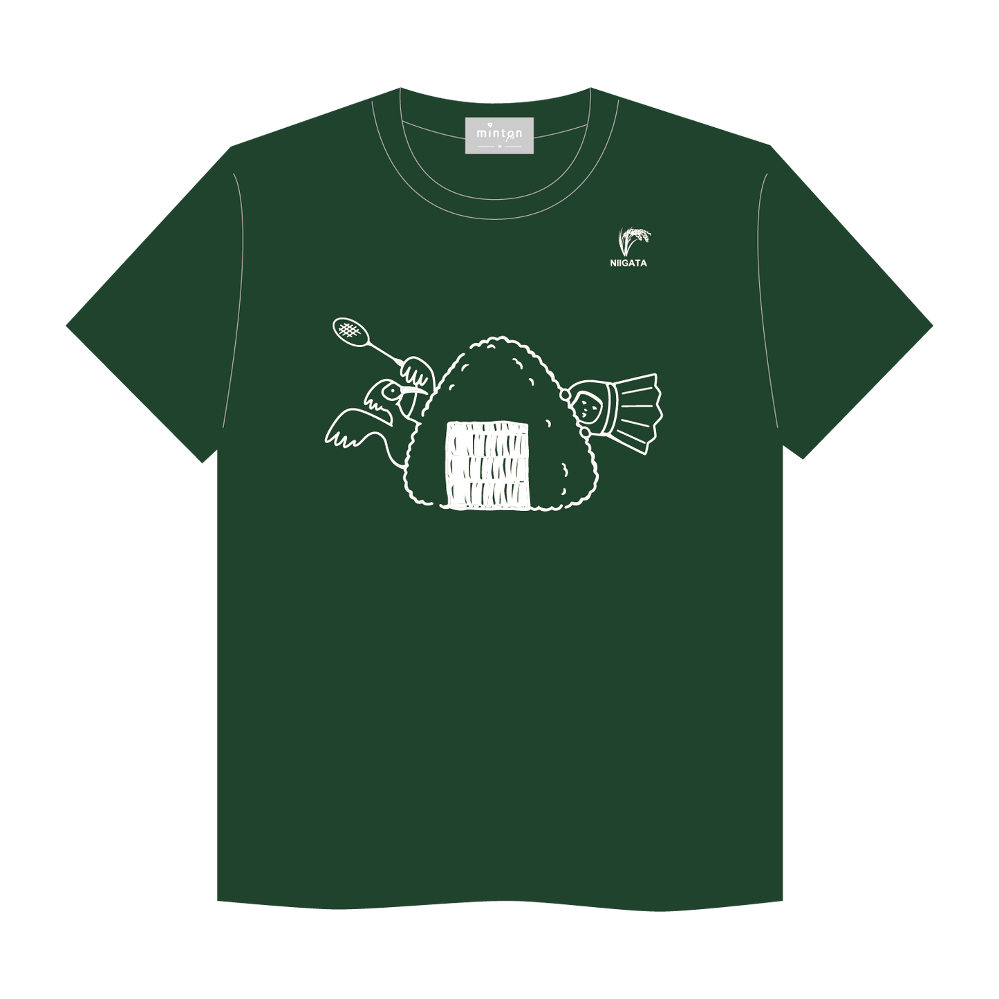 minton ご当地Tシャツ (新潟)