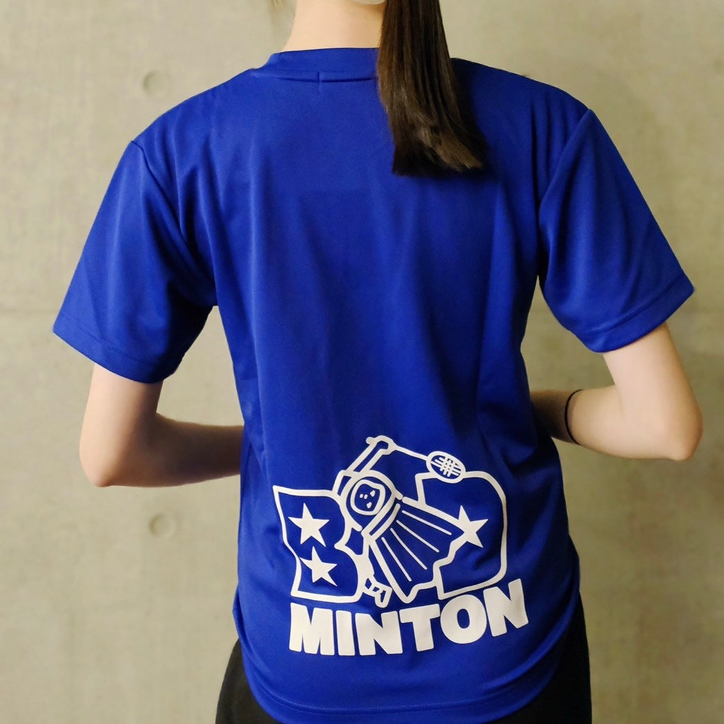 minton 背面スターTシャツ