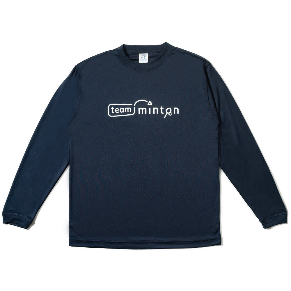 【売り尽くしセール対象】team-mintonロングスリーブTシャツ