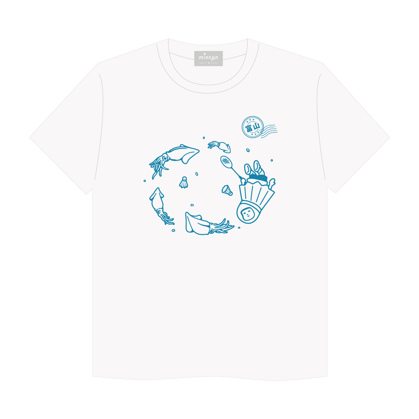 minton ご当地Tシャツ (富山)