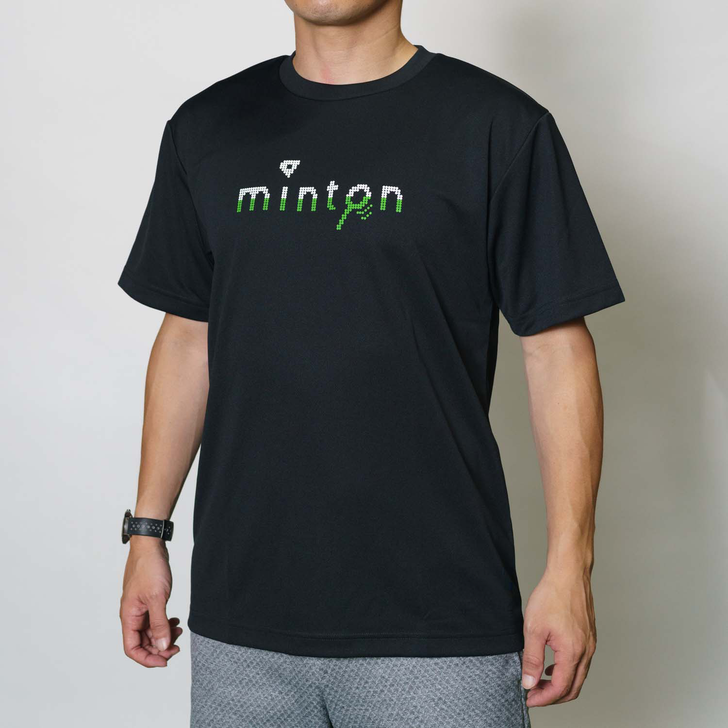 【セール対象商品】mintonドットロゴTシャツ