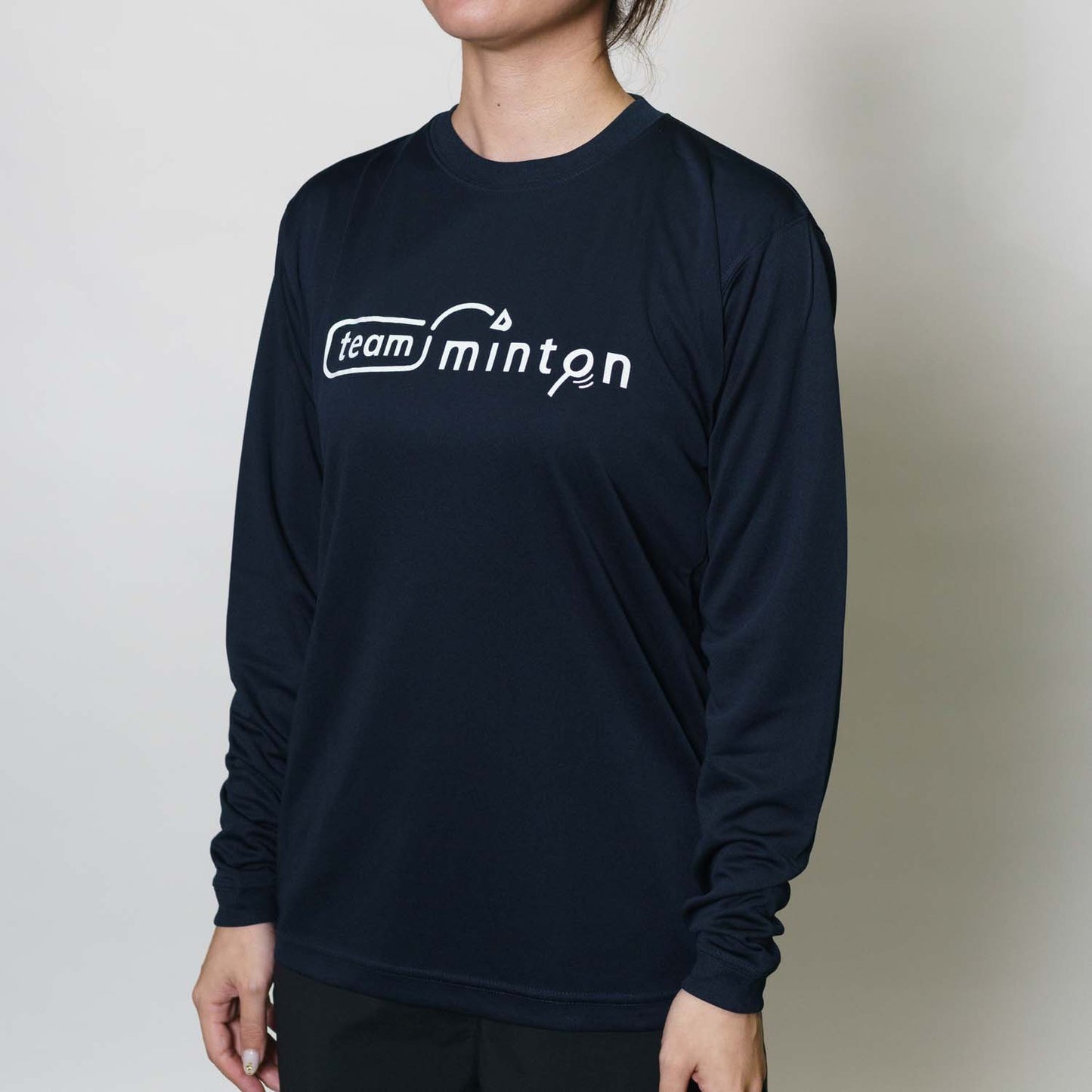 【売り尽くしセール対象】team-mintonロングスリーブTシャツ