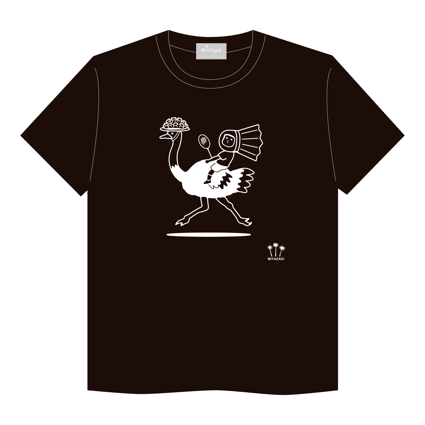 minton ご当地Tシャツ (宮崎)