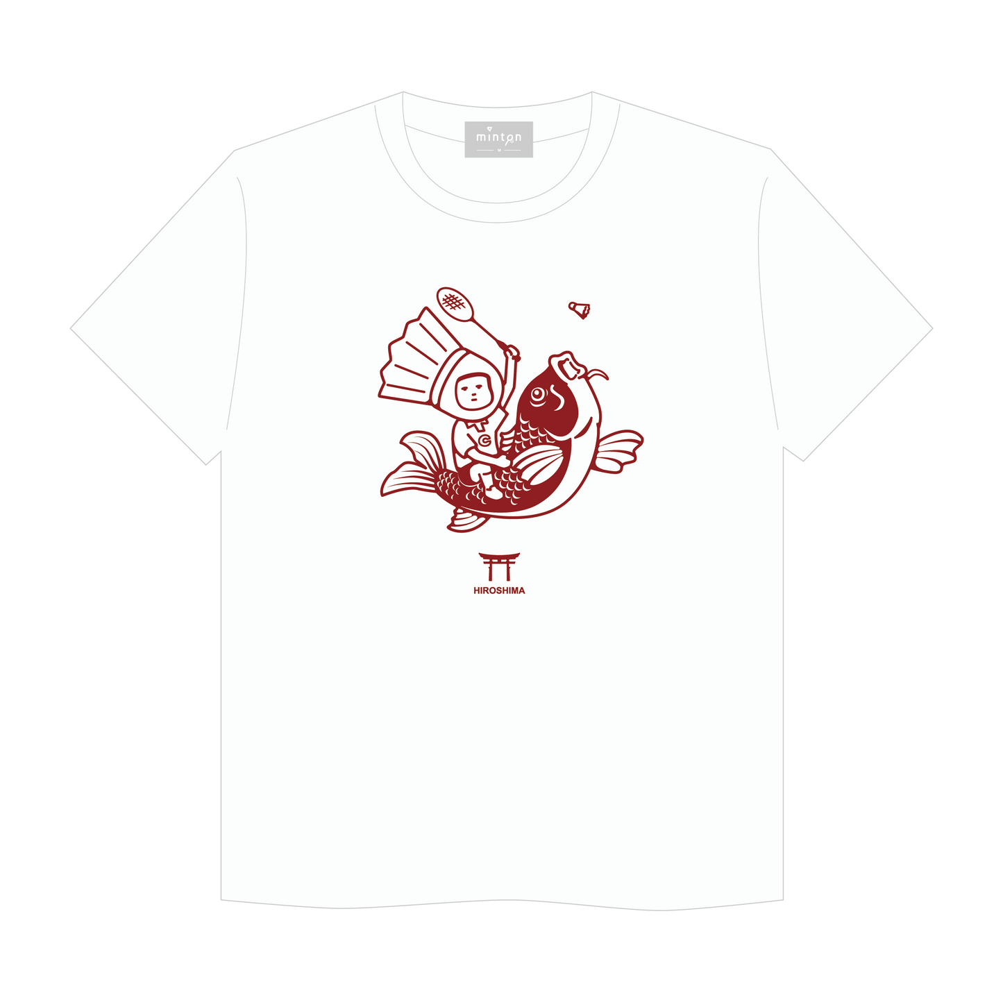 minton ご当地Tシャツ (広島)