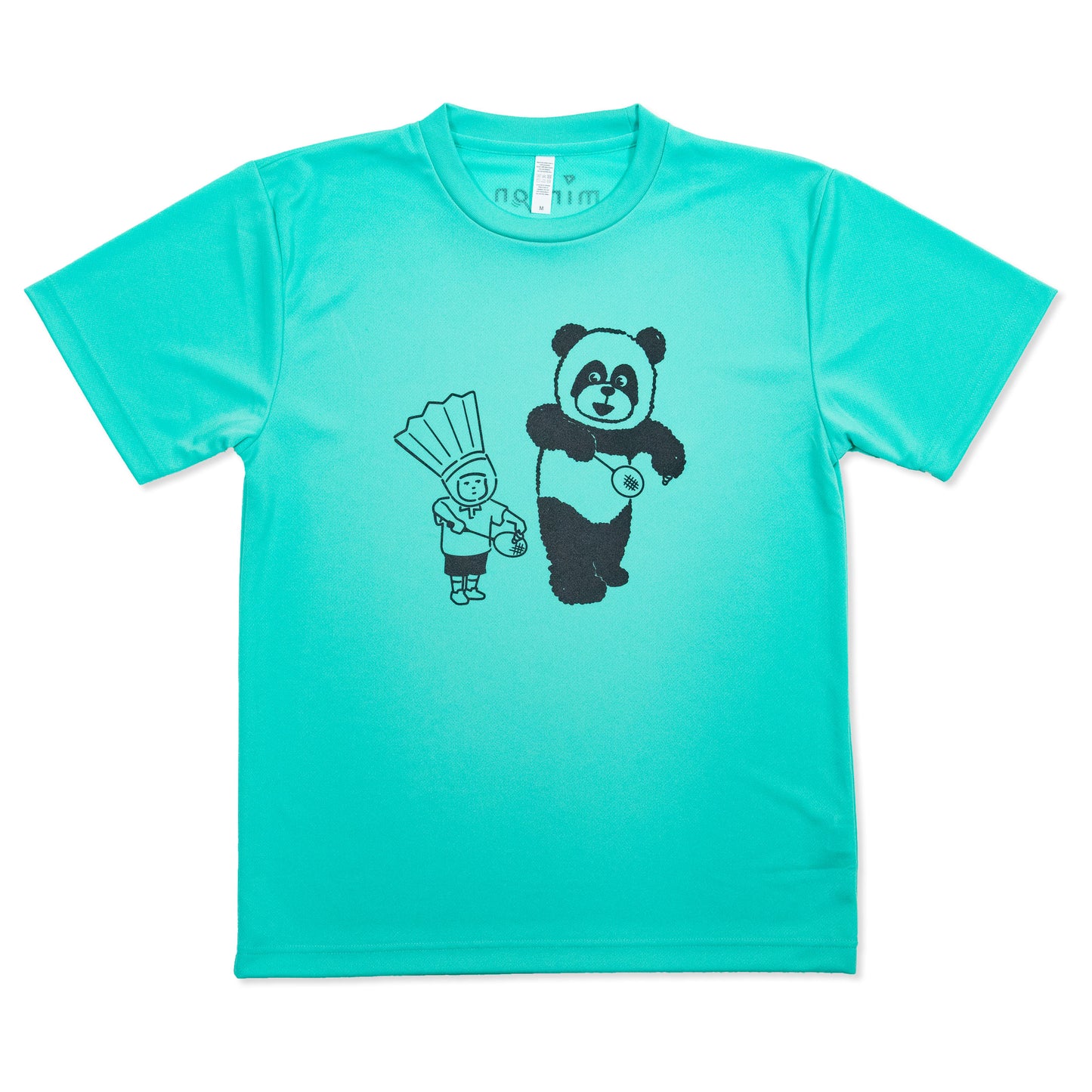 【セール対象商品】minton パンダTシャツ