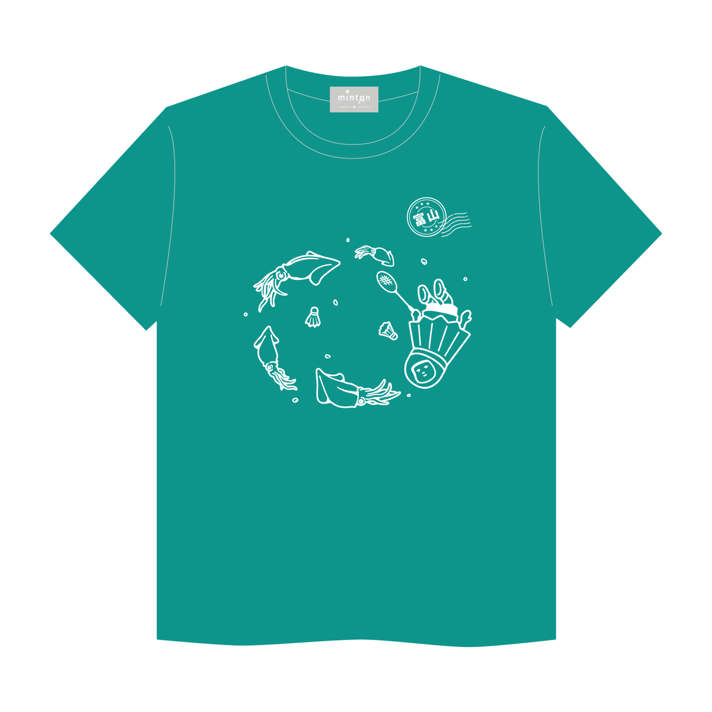 minton ご当地Tシャツ (富山)
