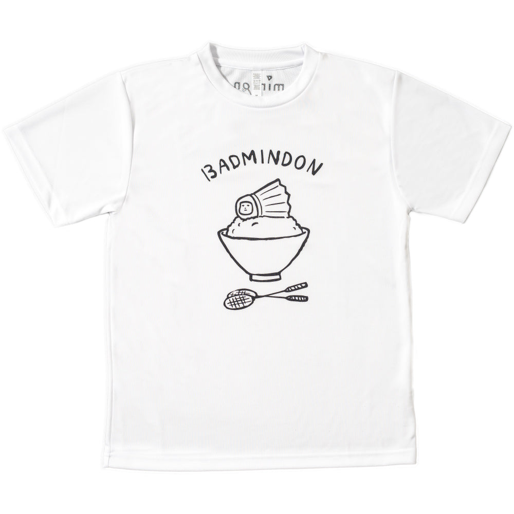 【セール対象商品】minton バドミン丼Tシャツ