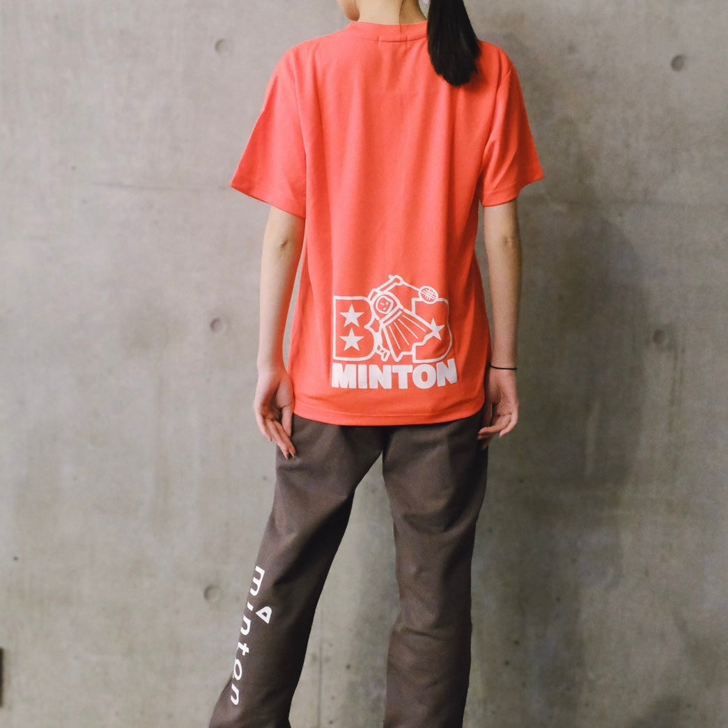 minton 背面スターTシャツ