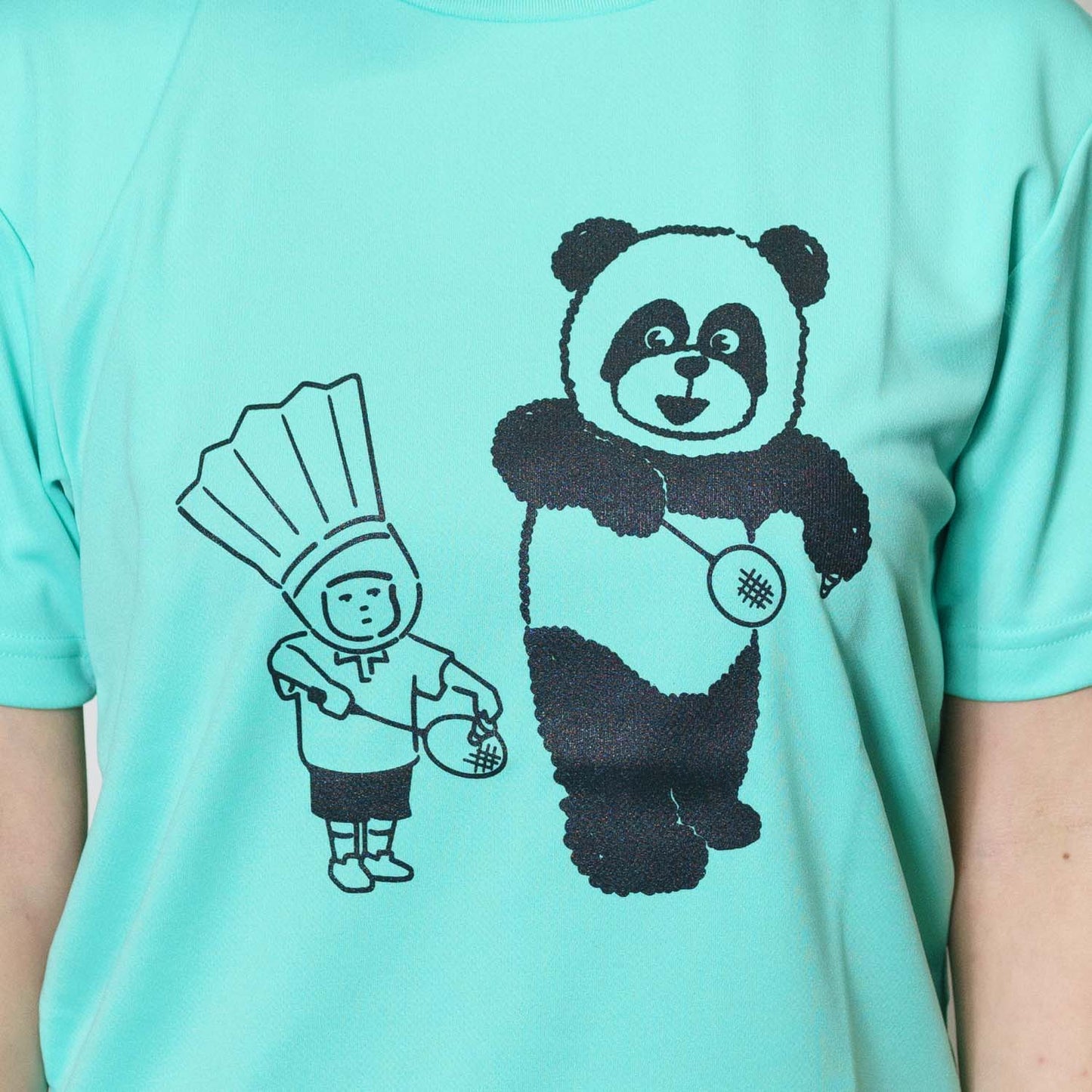 【セール対象商品】minton パンダTシャツ