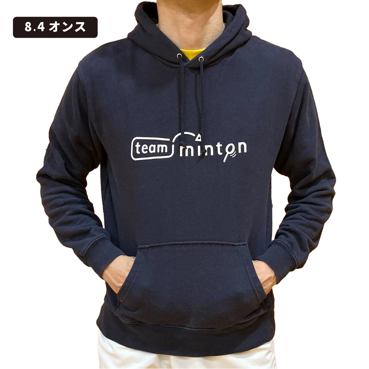 team-mintonパーカー