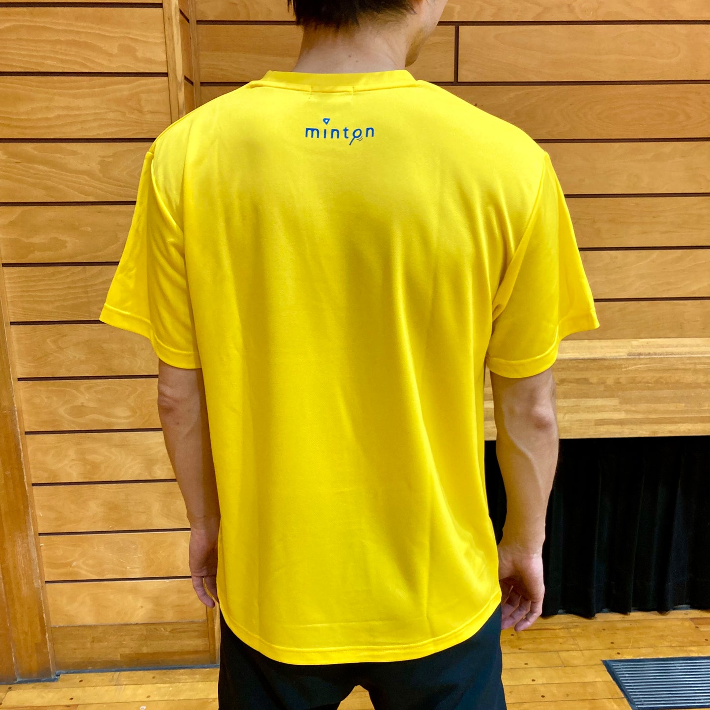 minton君&秋田犬たれみみだいちゃんコラボTシャツ(秋田)