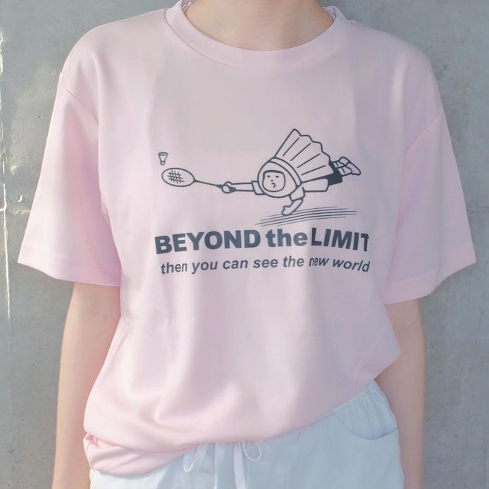 【セール対象商品】minton 限界突破Tシャツ