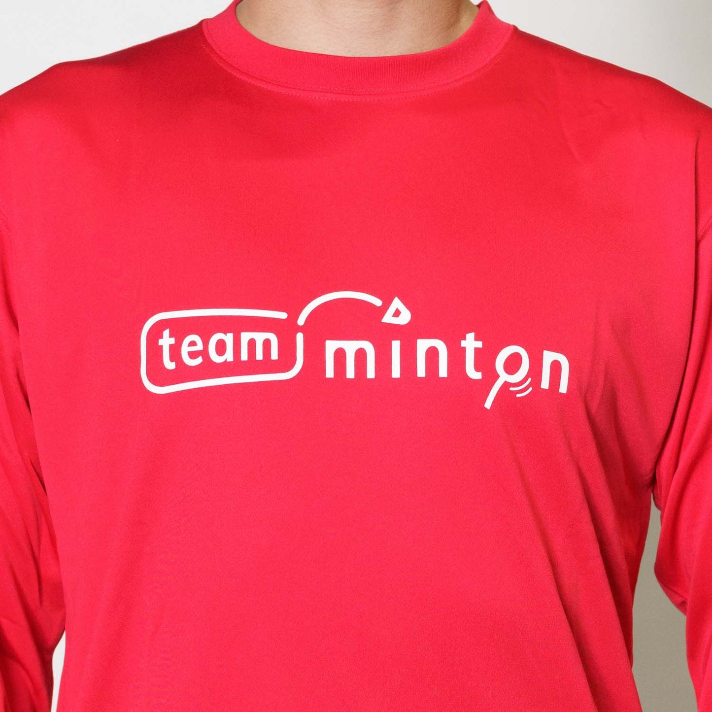 【売り尽くしセール対象】team-mintonロングスリーブTシャツ