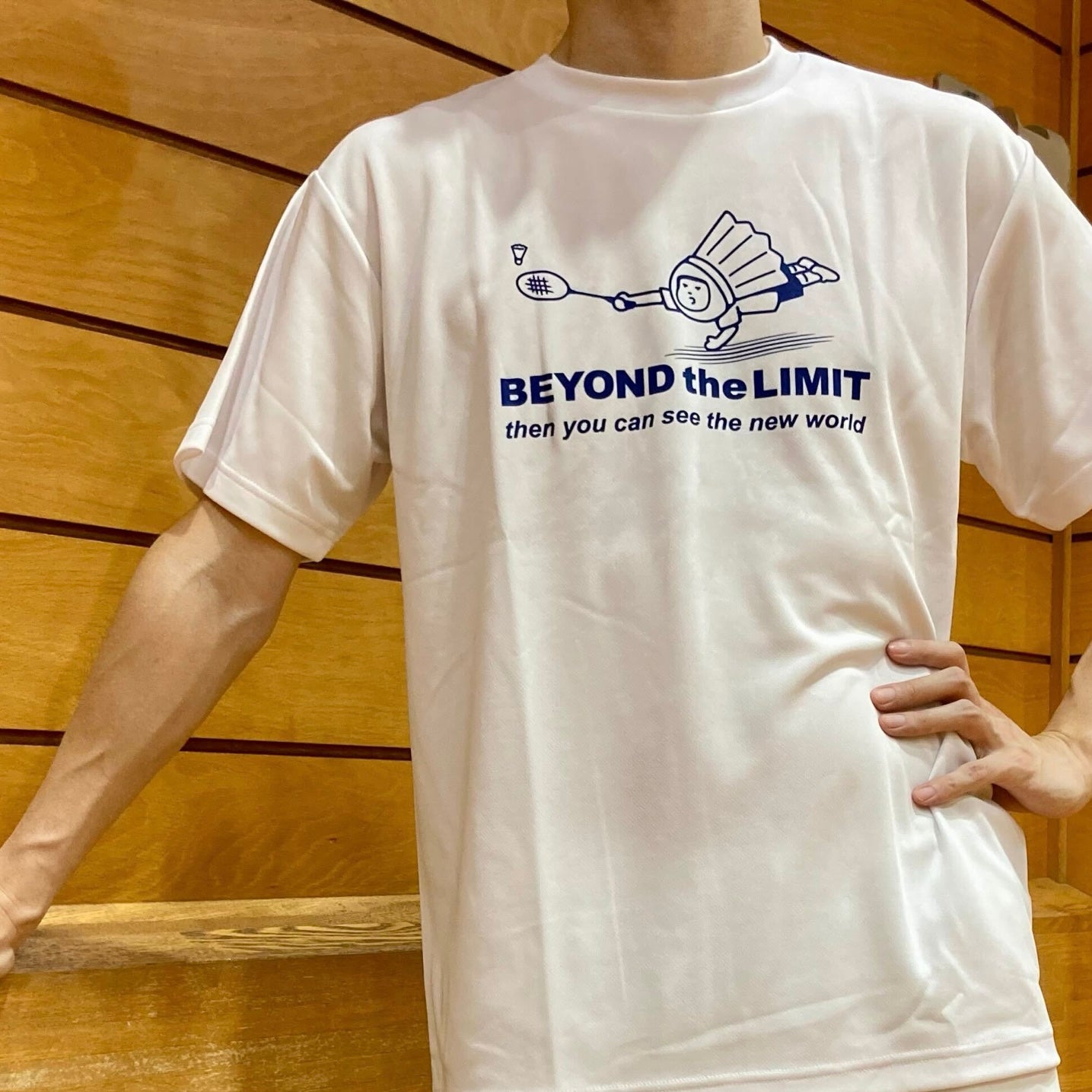 【セール対象商品】minton 限界突破Tシャツ