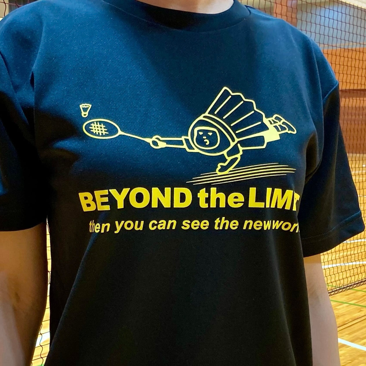 【セール対象商品】minton 限界突破Tシャツ