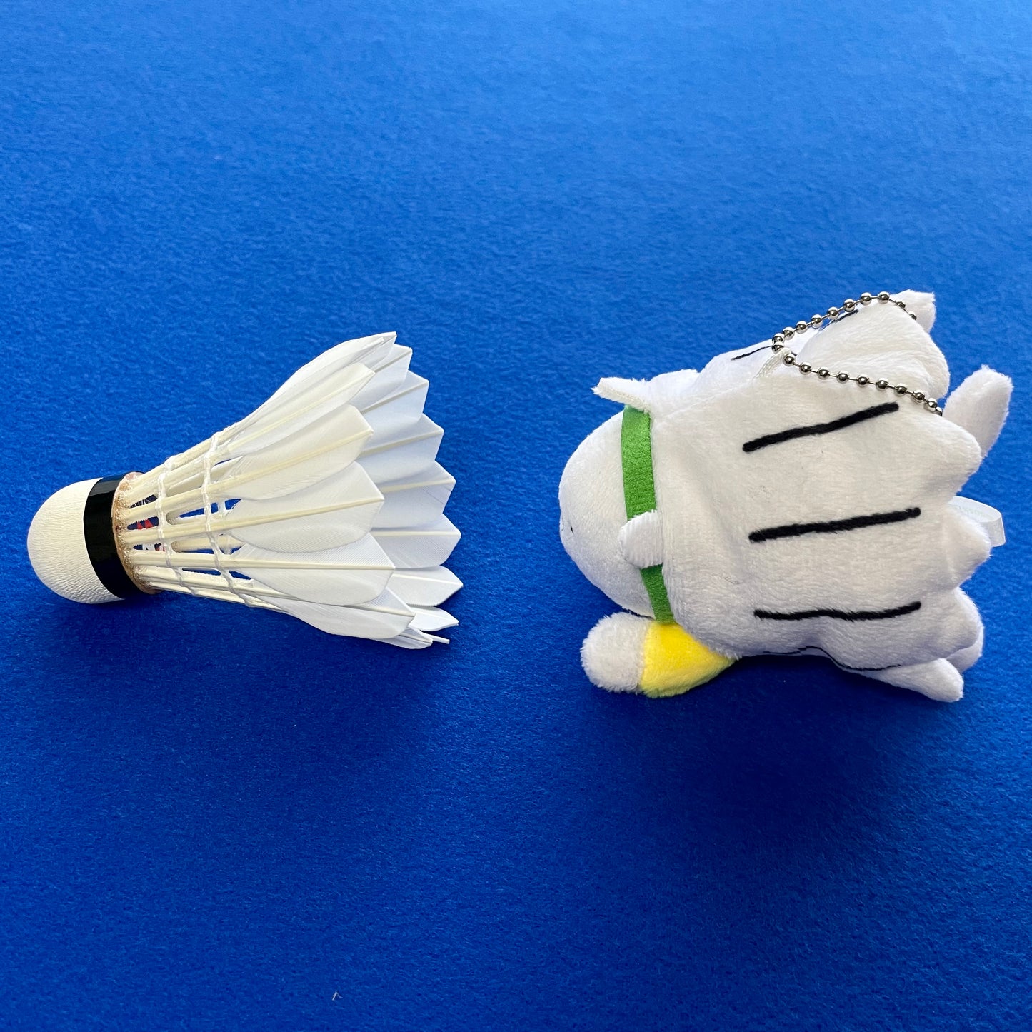 【セール対象商品】minton はね丸ぬいぐるみキーホルダー