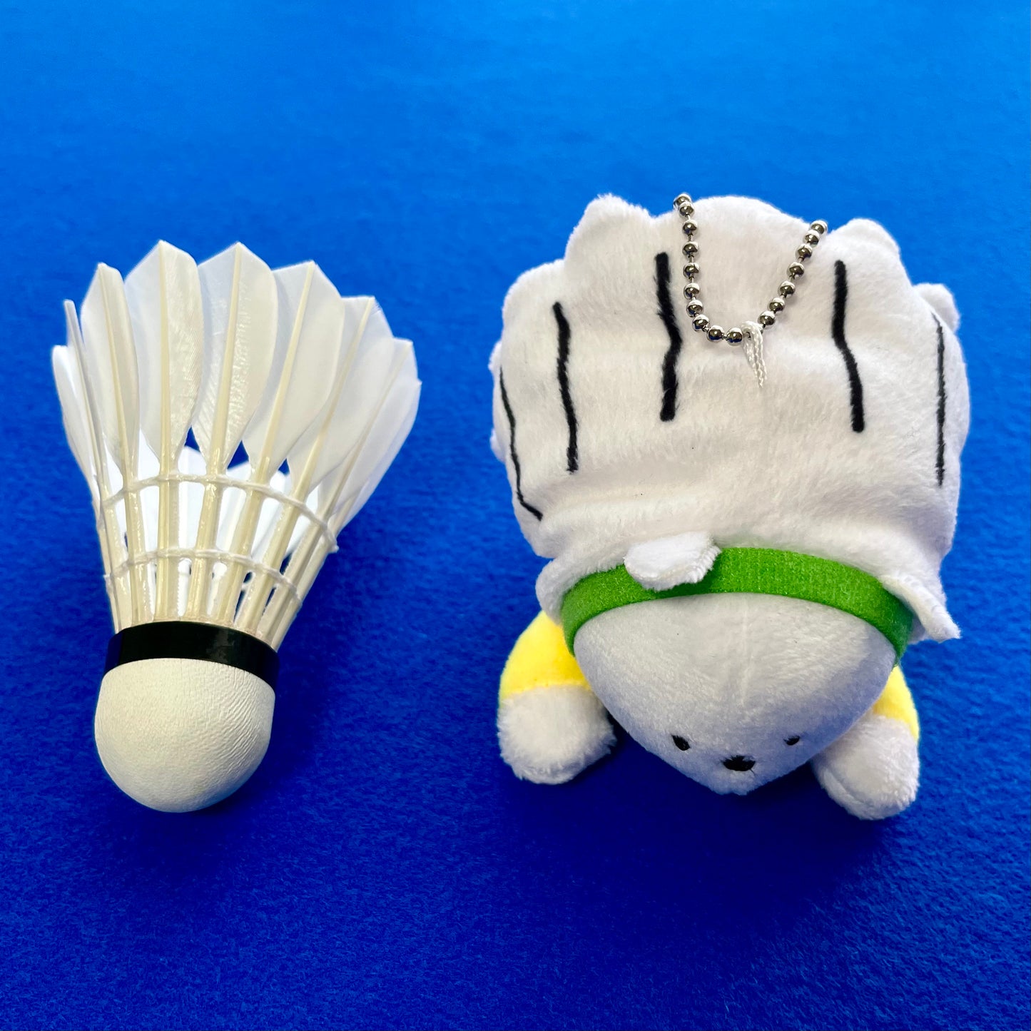【セール対象商品】minton はね丸ぬいぐるみキーホルダー
