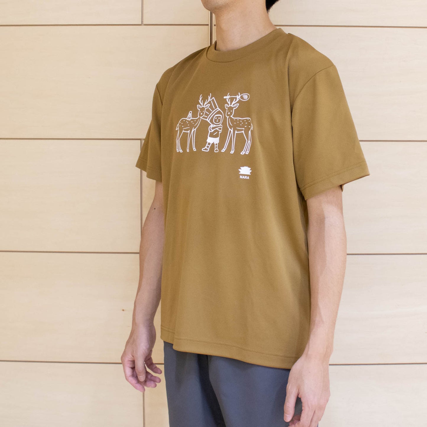 【セール対象商品】minton ご当地Tシャツ (奈良)