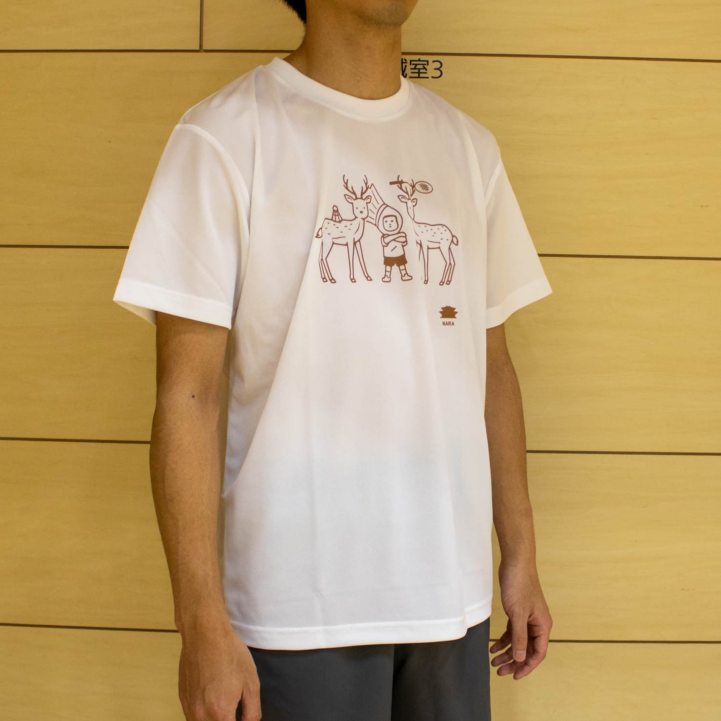 【セール対象商品】minton ご当地Tシャツ (奈良)