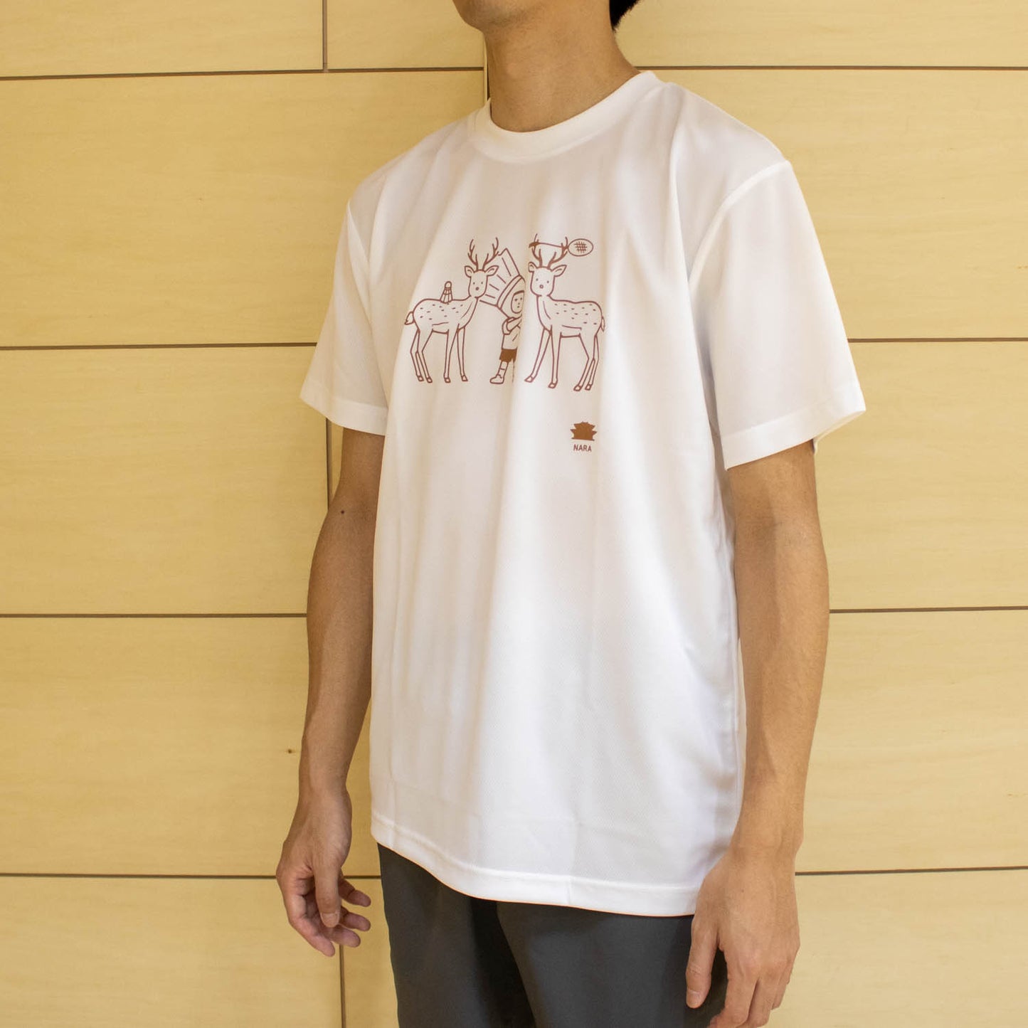 【セール対象商品】minton ご当地Tシャツ (奈良)