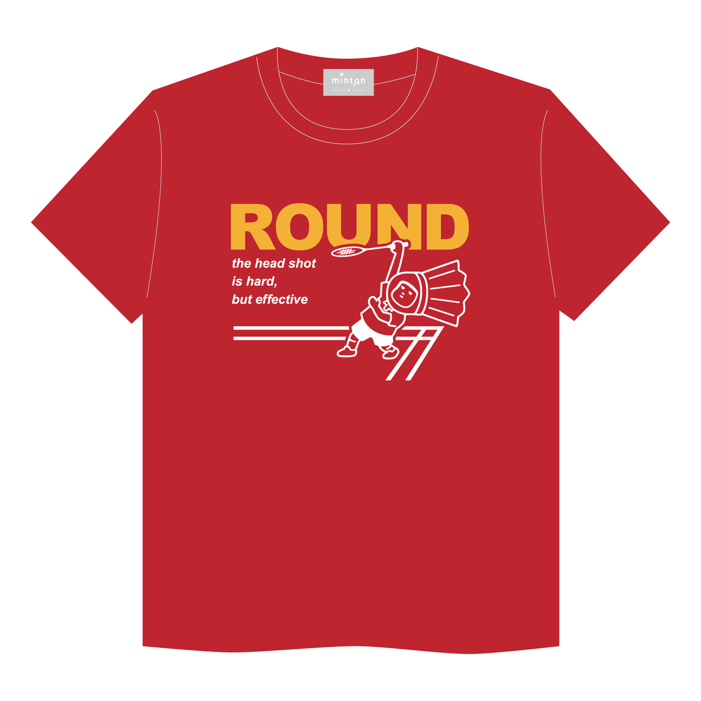 【現品限り】minton ラウンドTシャツ