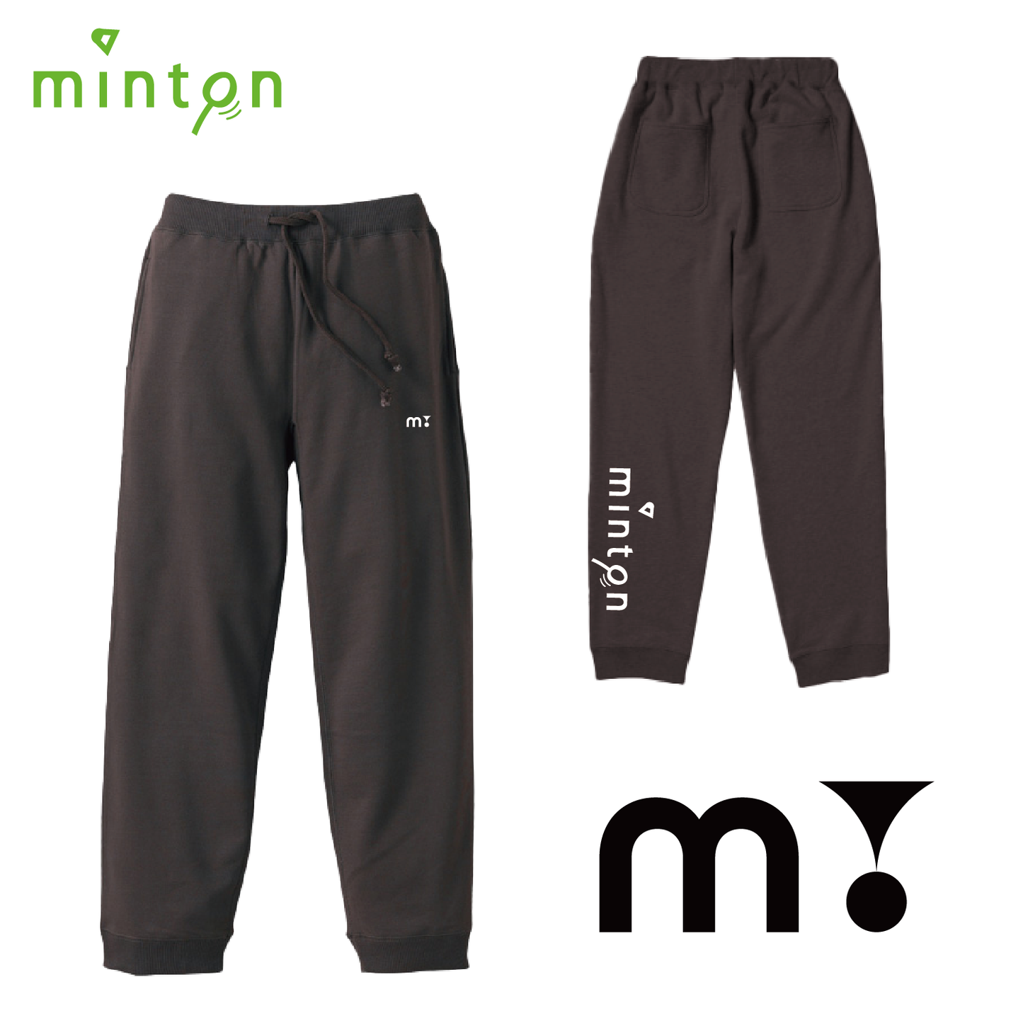 minton m!スウェットパンツ