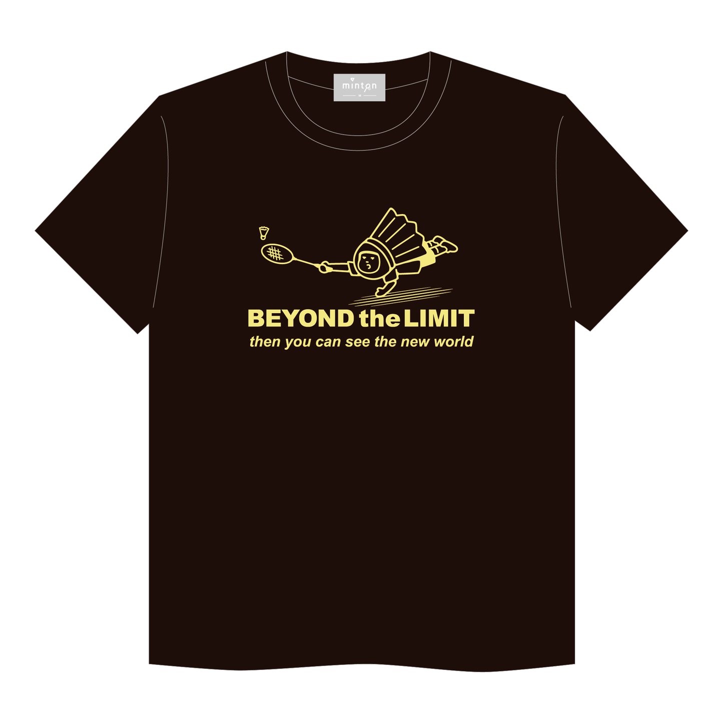 【セール対象商品】minton 限界突破Tシャツ