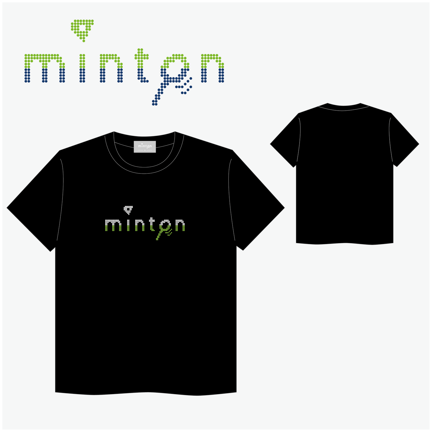 【セール対象商品】mintonドットロゴTシャツ