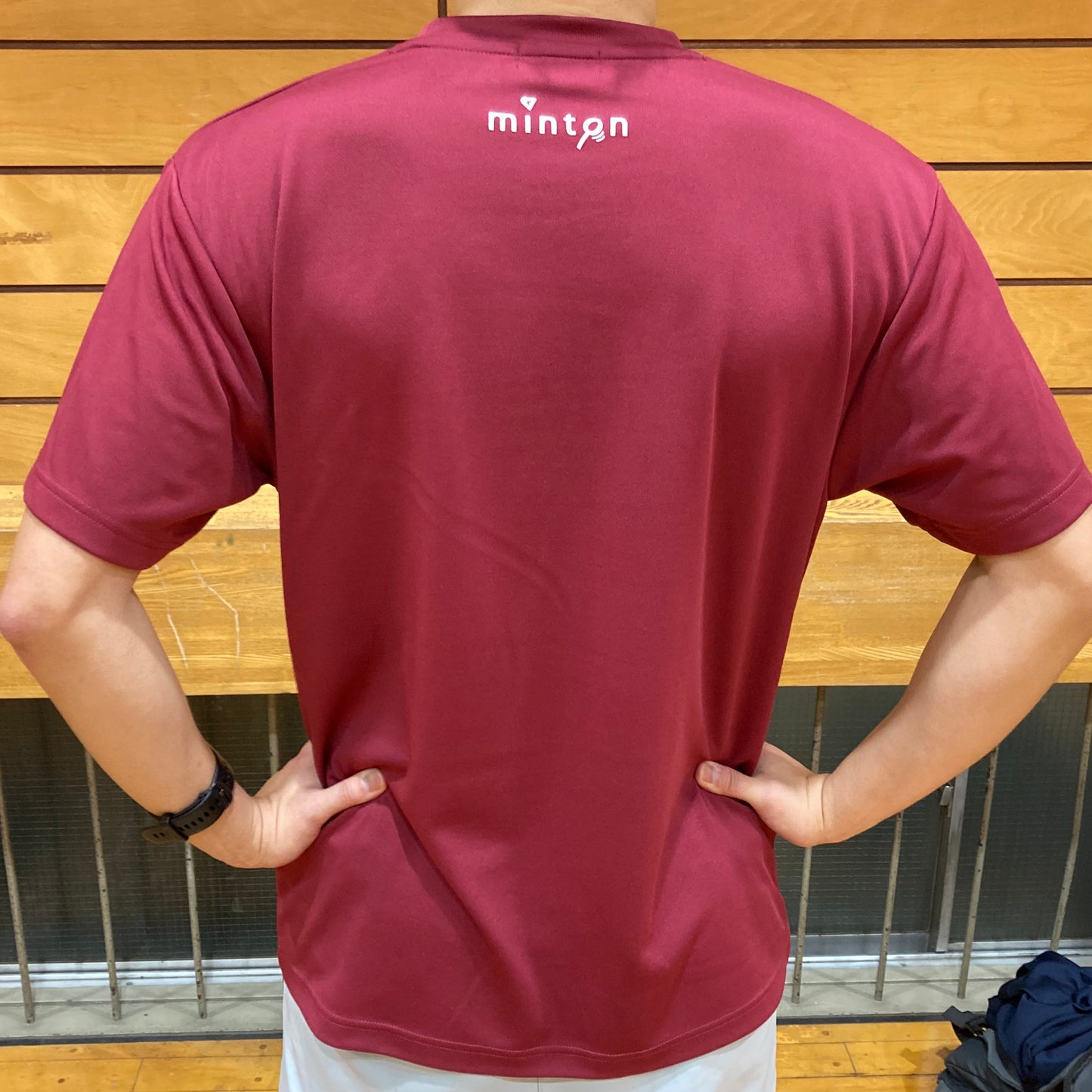 【現品限り】minton君&秋田犬たれみみだいちゃんコラボTシャツ(秋田)