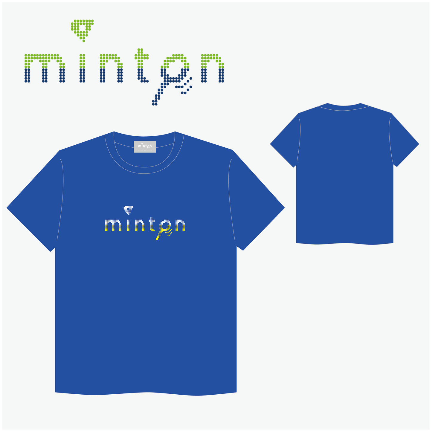 【セール対象商品】mintonドットロゴTシャツ