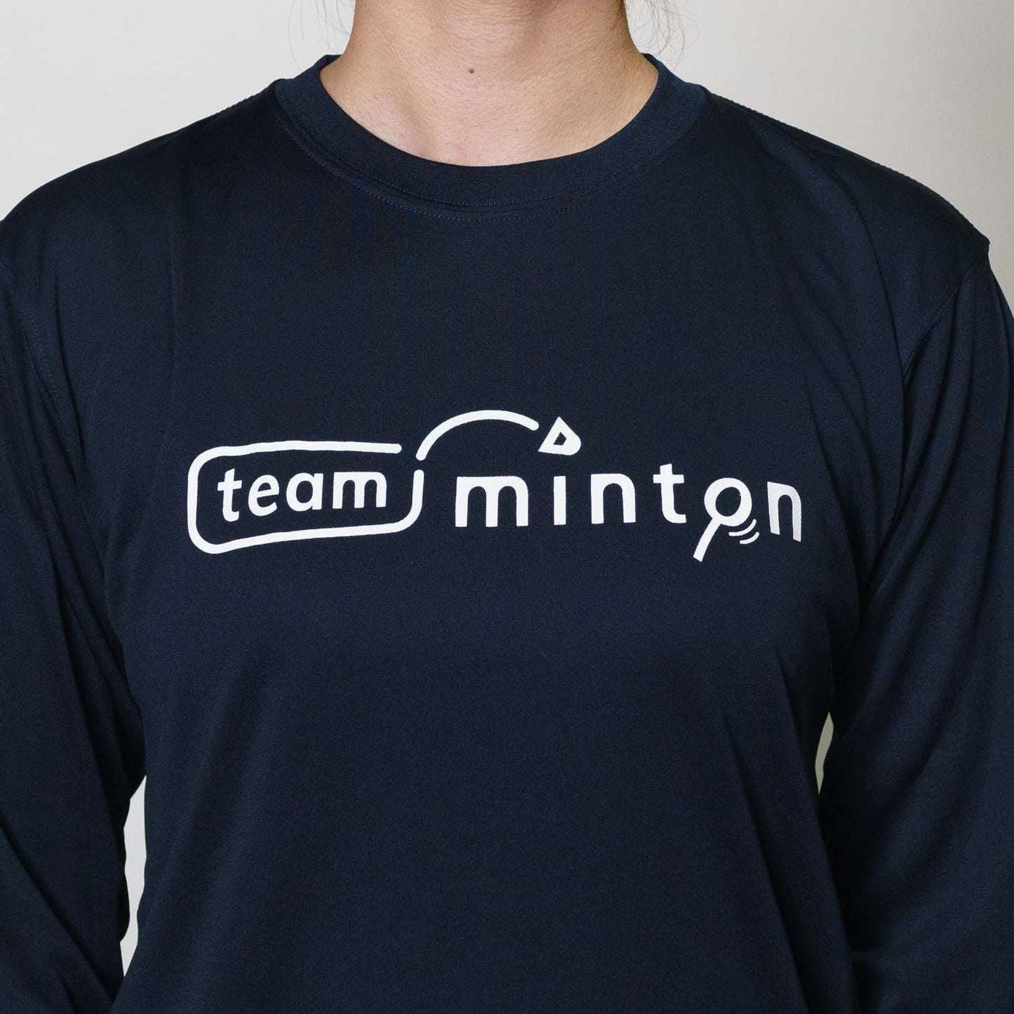 team-mintonロングスリーブTシャツ