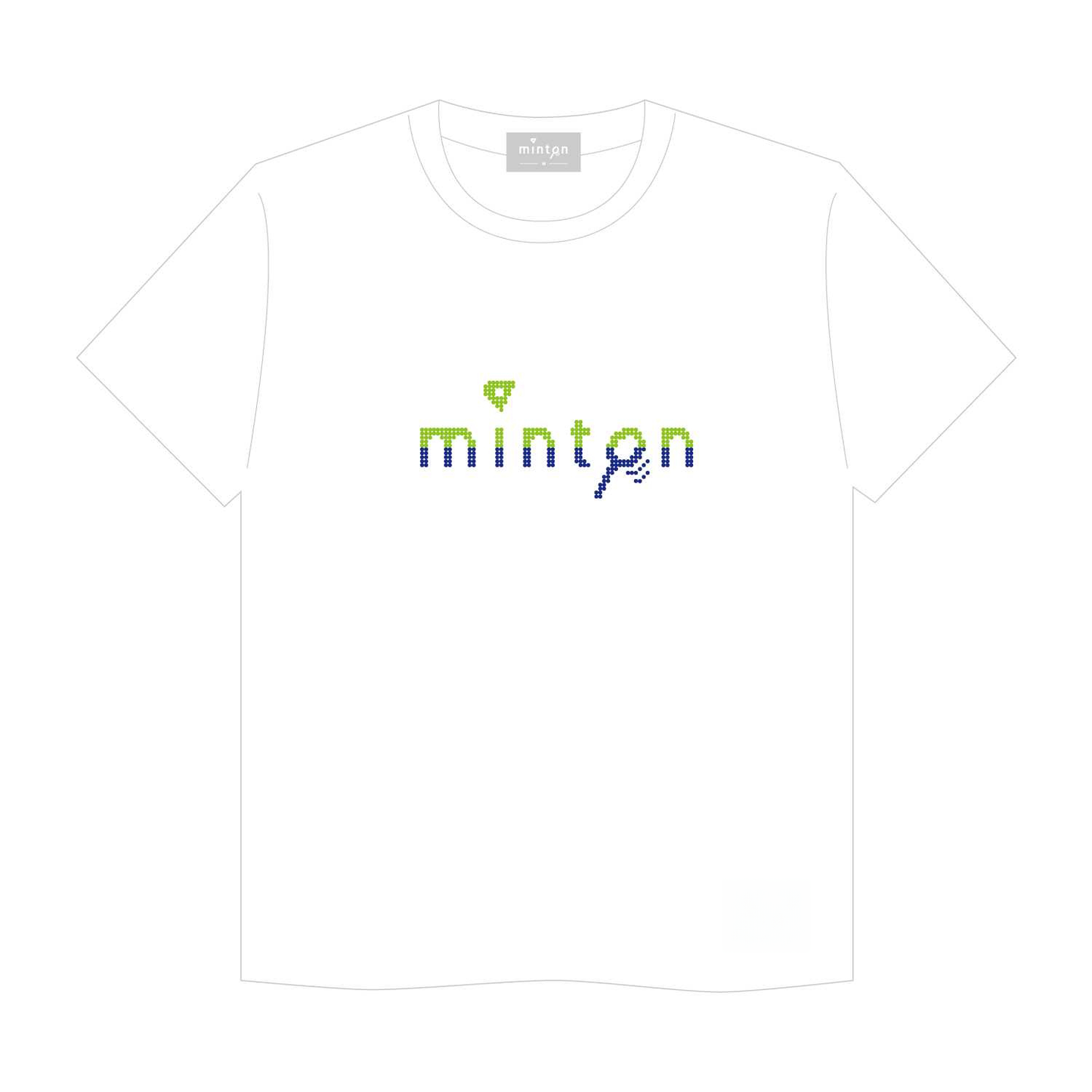 mintonドットロゴTシャツ