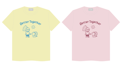 minton君＆はね丸Tシャツ