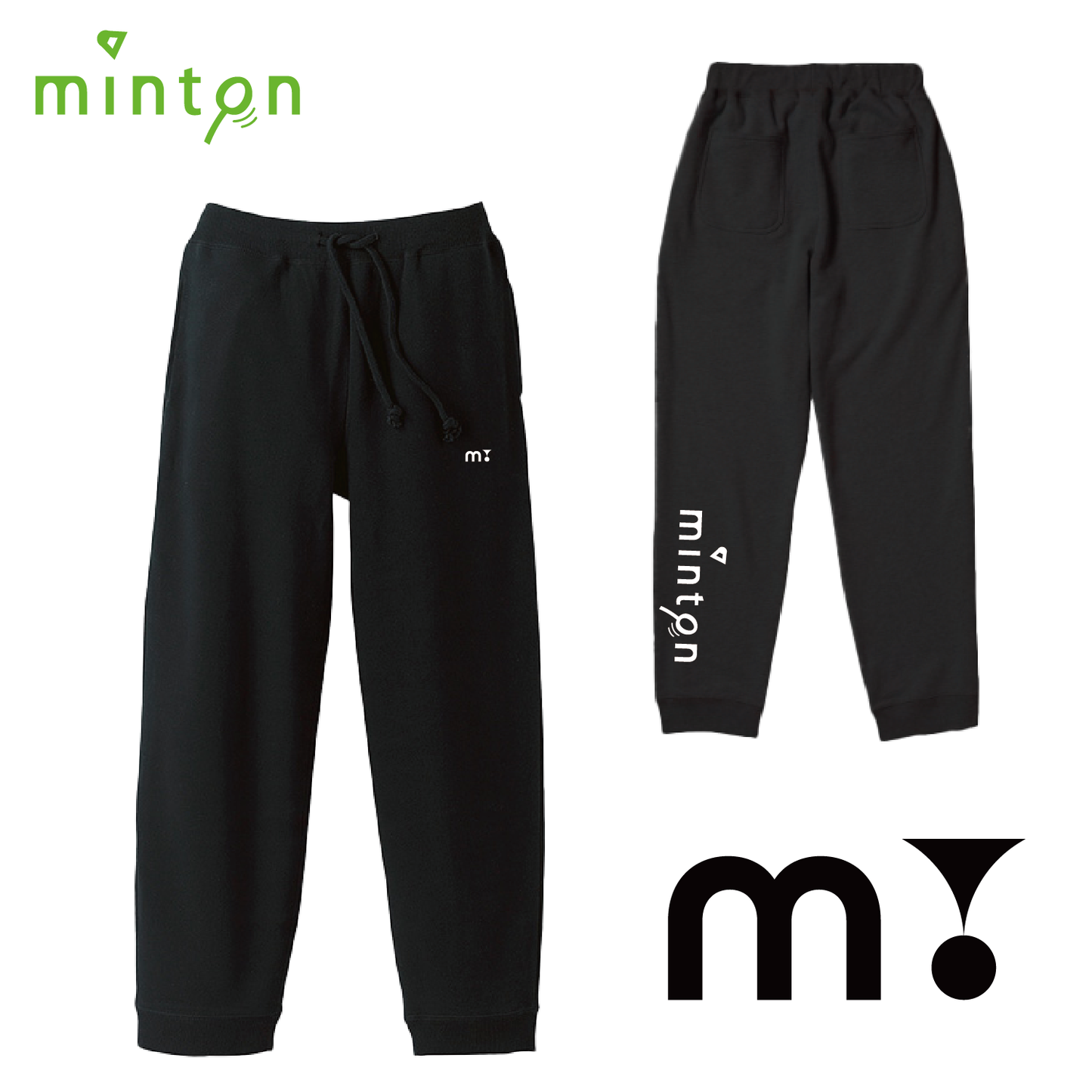 【予約販売】minton m!スウェットパンツ