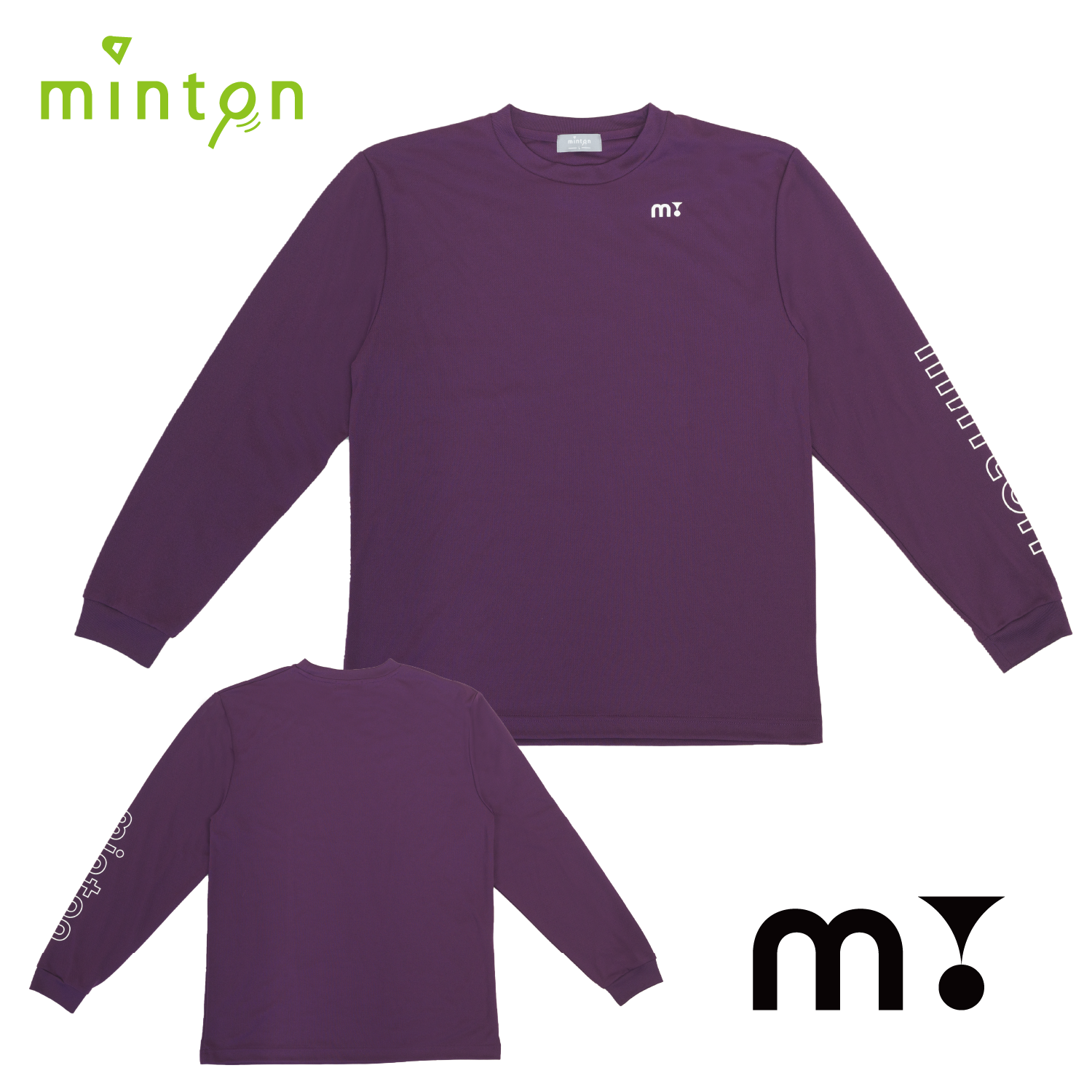 minton m!ロングスリーブTシャツ – minton online store minton m!ロングスリーブTシャツ – minton online store