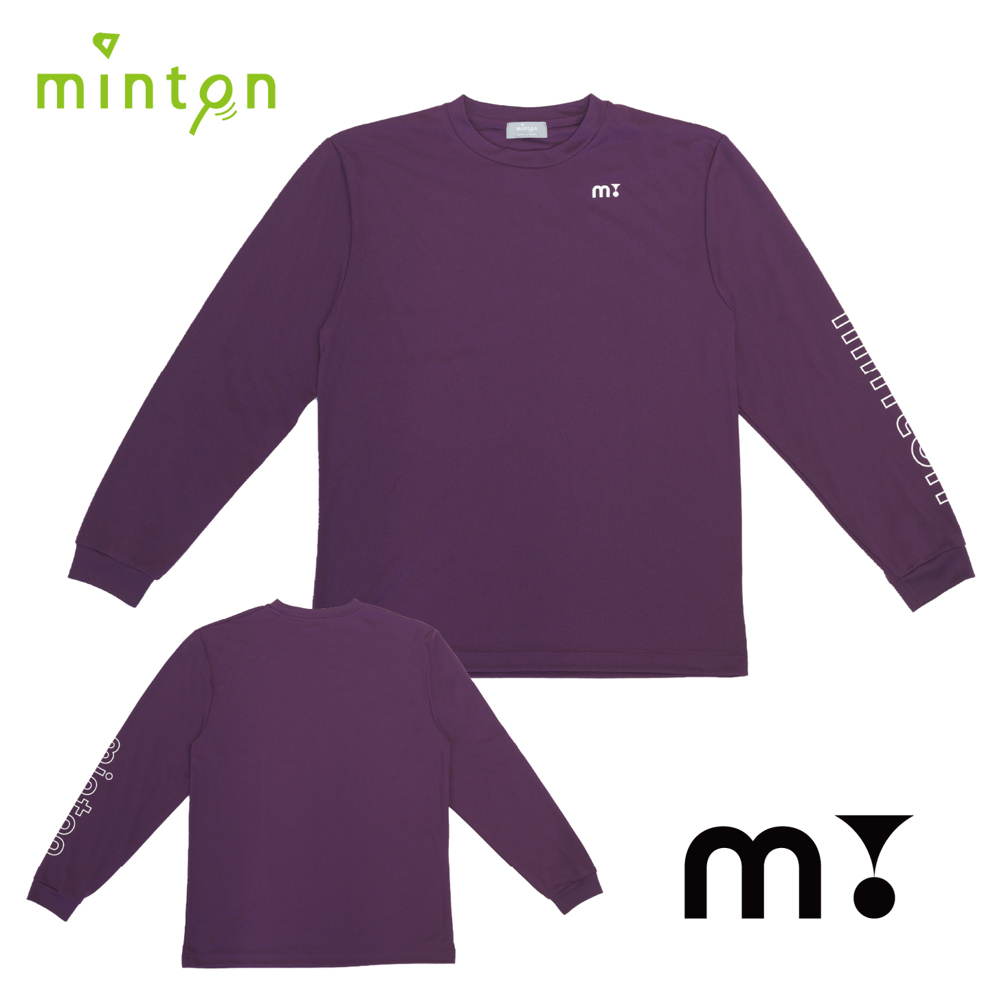 minton m!ロングスリーブTシャツ